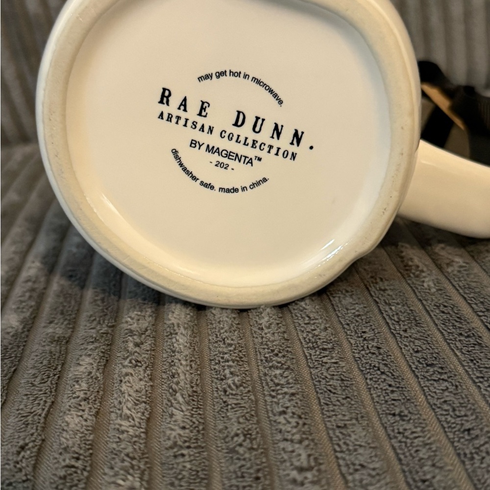 Rae Dunn ‘Cherish Every Day’ White & Black Ceramic Mug- NWT - Picture 6 of 6